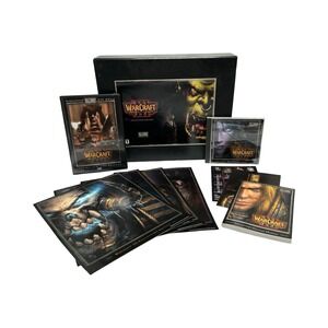 Warcraft 3 III Reign of Chaos Collector's Edition Big Box INSERTS ONLY No Game